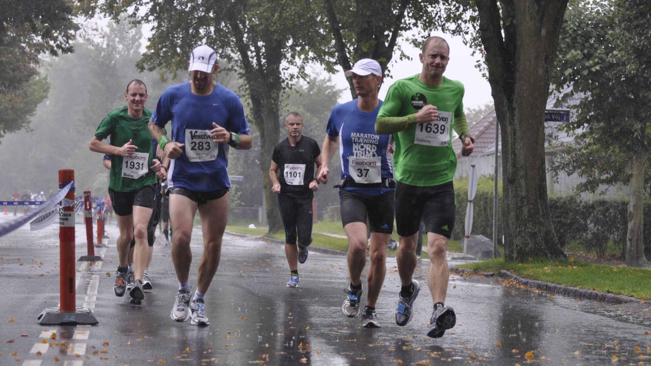 Marathon, regnvejr og Torsten Bo Hansen